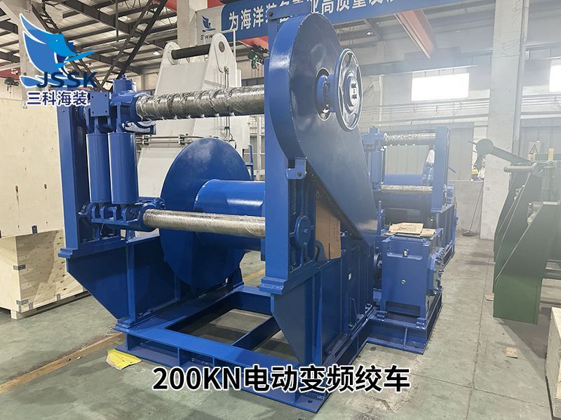 750KN-1300KN電動(dòng)變頻定位絞車(chē)