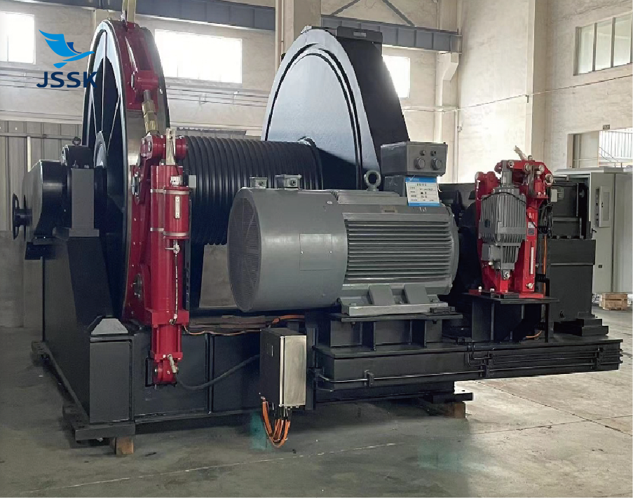 750KN-1300KN電動(dòng)變頻定位絞車(chē)